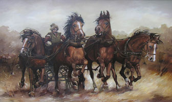 konie w malarstwie galeria